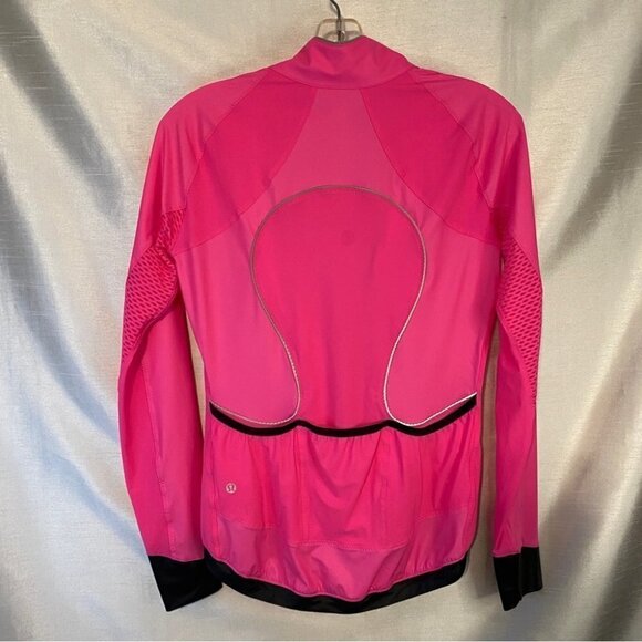 Lululemon Run:  Essential Jacket II Ladies 6 Paris Pink - Picture 9 of 14